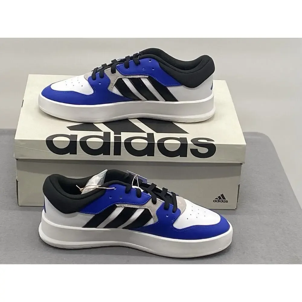 adidas Men’s Court 24 Shoes Size 11‎ White/Black/ Blue